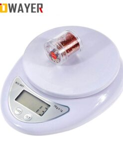 Towayer 5kg/1g 1kg/0.1g Portable Digital Scale LED Electronic Scales Postal Food Measuring Weight Kitchen LED Electronic Scales
