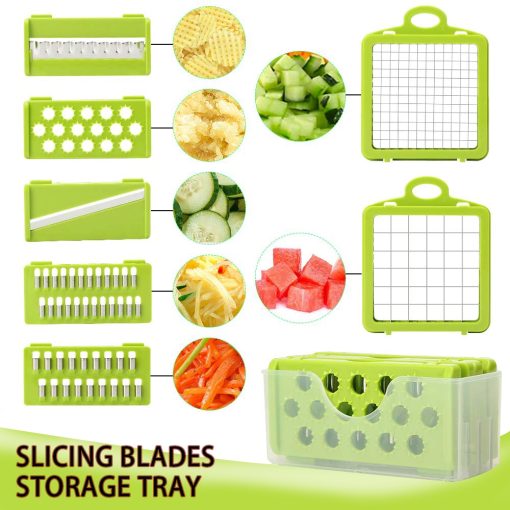 Kitchen Vegetable Mandoline Slicer - Bild 3