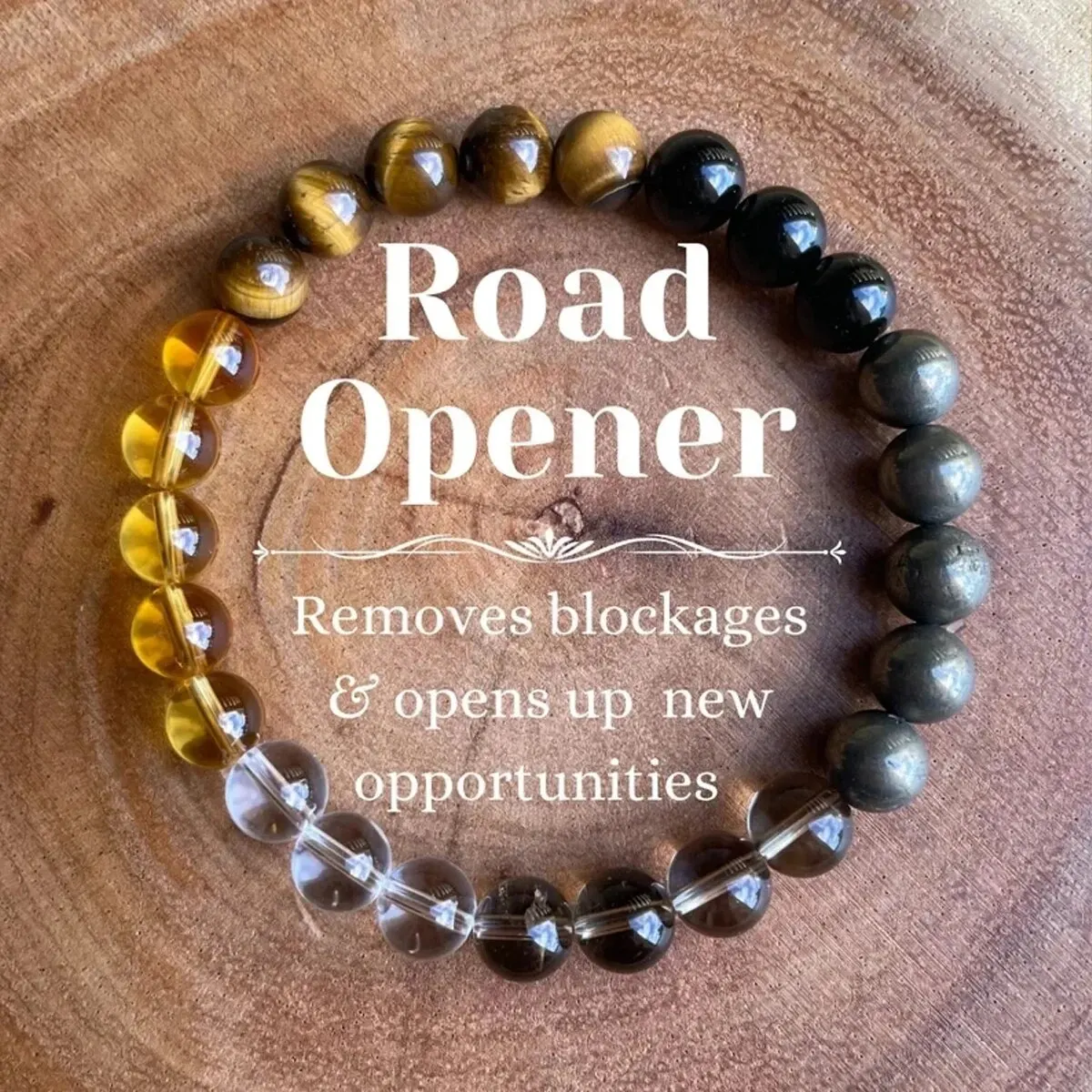 6 Beaded Bracelets, Money Bracelets, Empathy Protection Bracelets, Grounding Protection Bracelets, Self-Love Bracelets